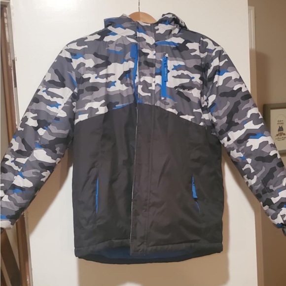 Kids XL Eddie Bauer snow bibs and coat - Picture 2 of 9